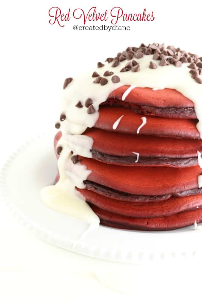 red velvet pancakes