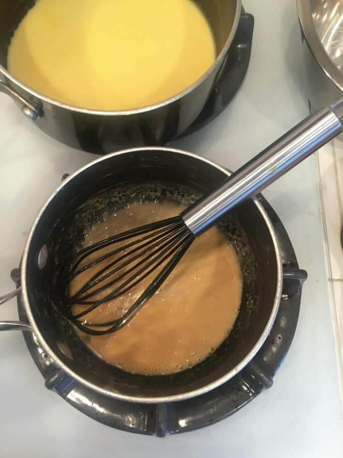 screwdriver sauce with browned butter