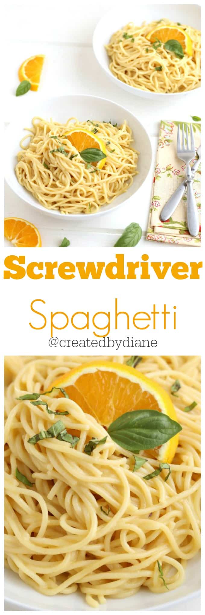 screwdriver spaghetti delicious