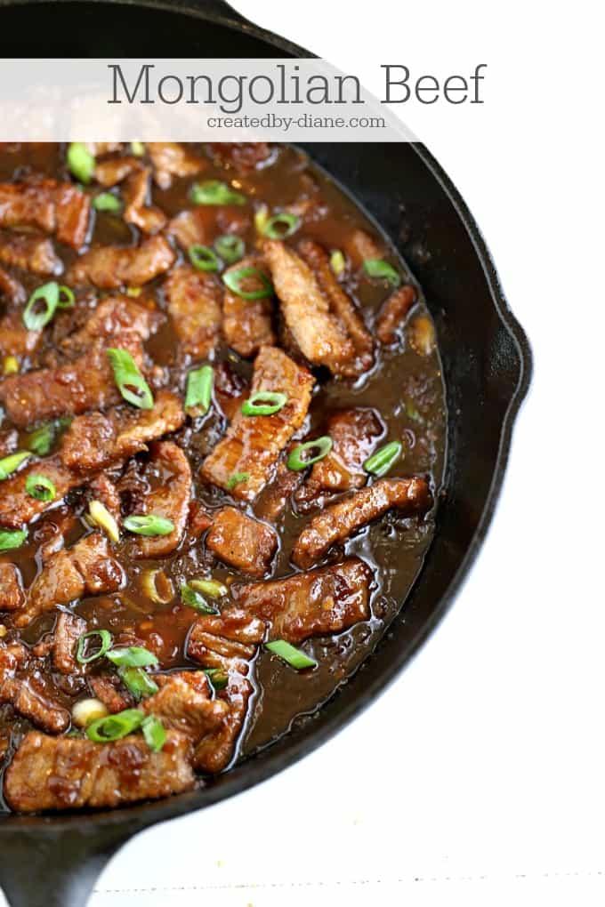 Mongolian beef createdby-diane.com