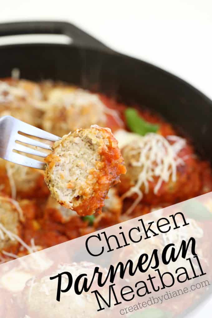 chicken parmesan meatball recipe