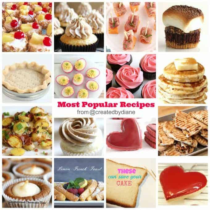 my most popular recipes food blogger www.createdbydiane