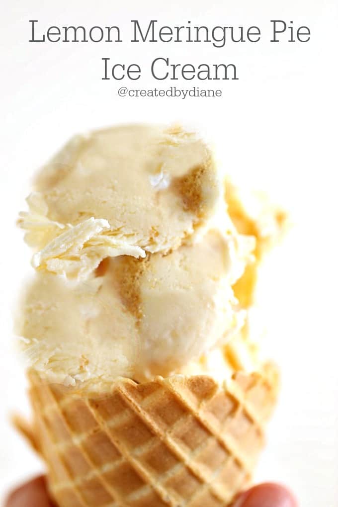 Lemon Meringue Pie Ice Cream