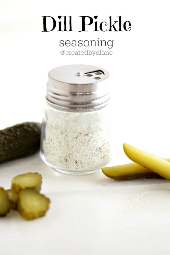 Dill Pickle Seasoning Created by Diane