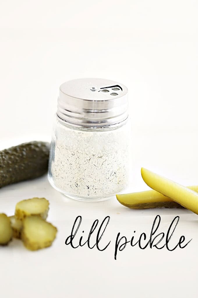 how to make dill pickle seasoning at home, for use in all sorts of fun recipes