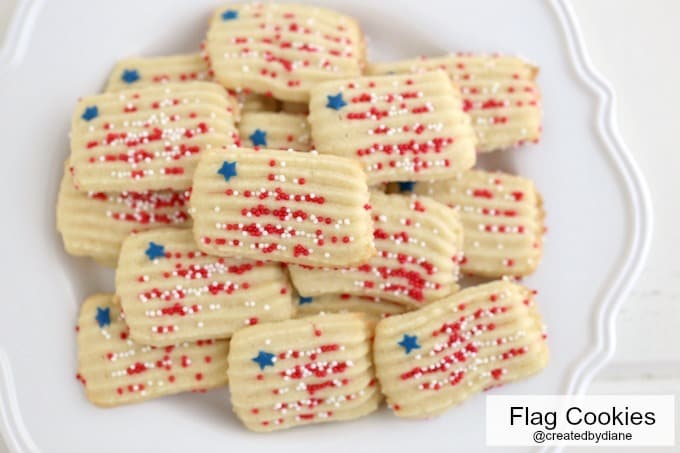 flag cookies @createdbydiane