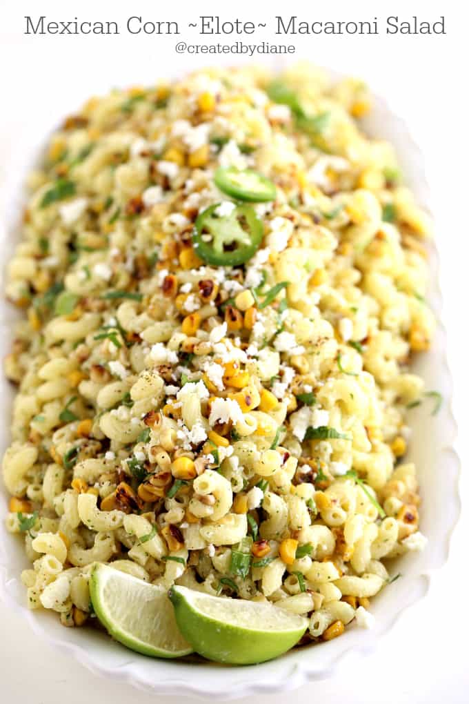 Mexican Corn Macaroni Salad