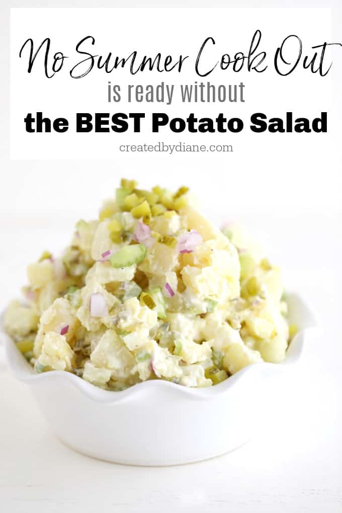 potato salad recipe createdbydiane.com