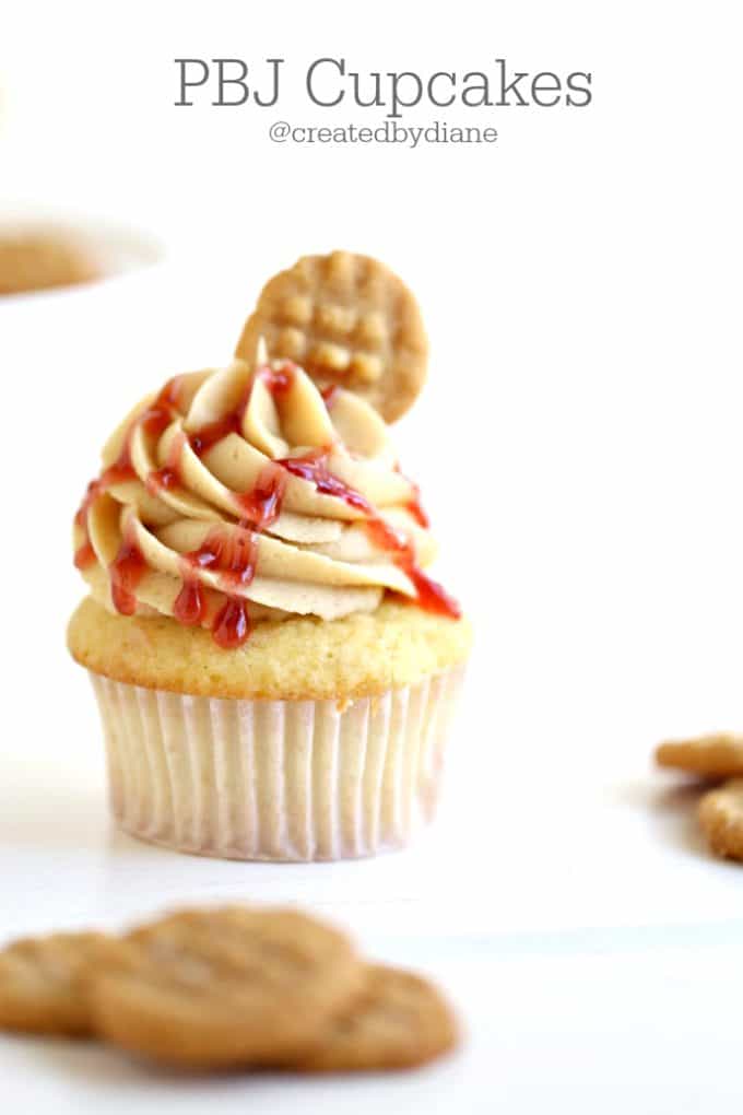 pbj cupcakes @createdbydiane