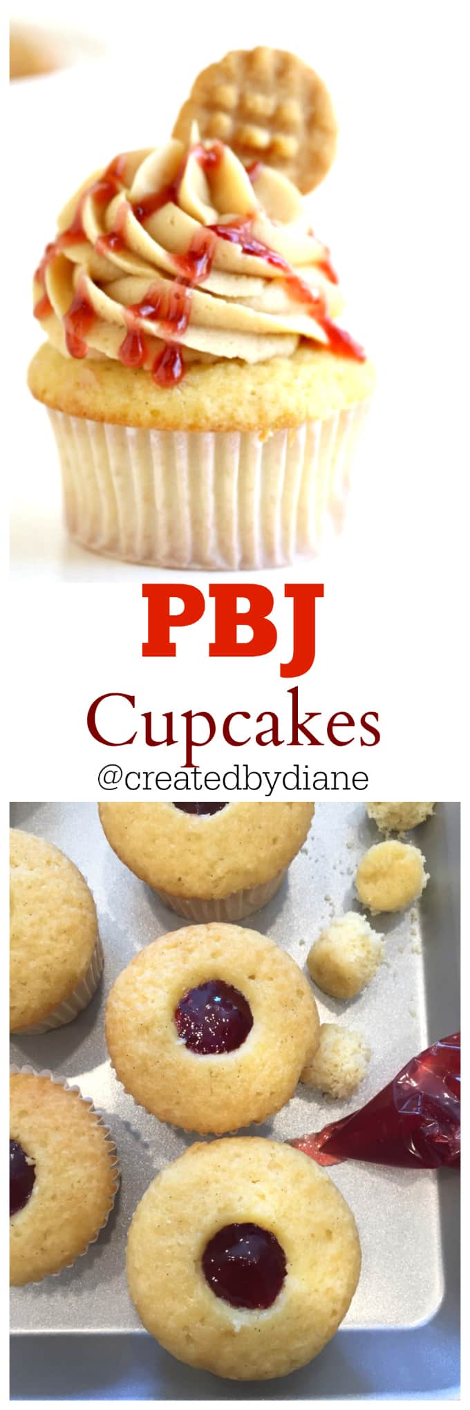 pbj cupcakes from @createdbydiane