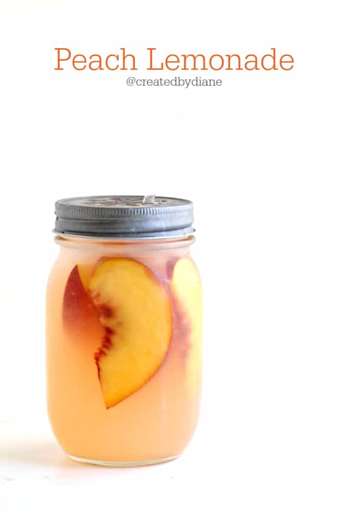 peach lemonade