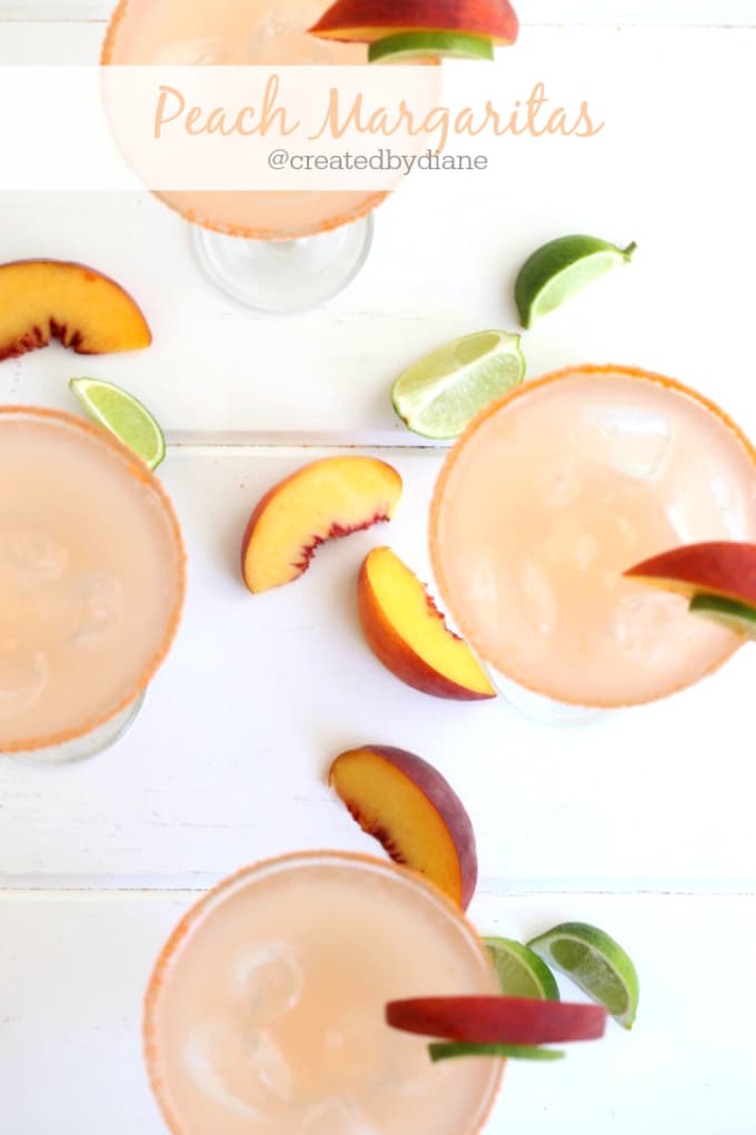 Peach Margaritas