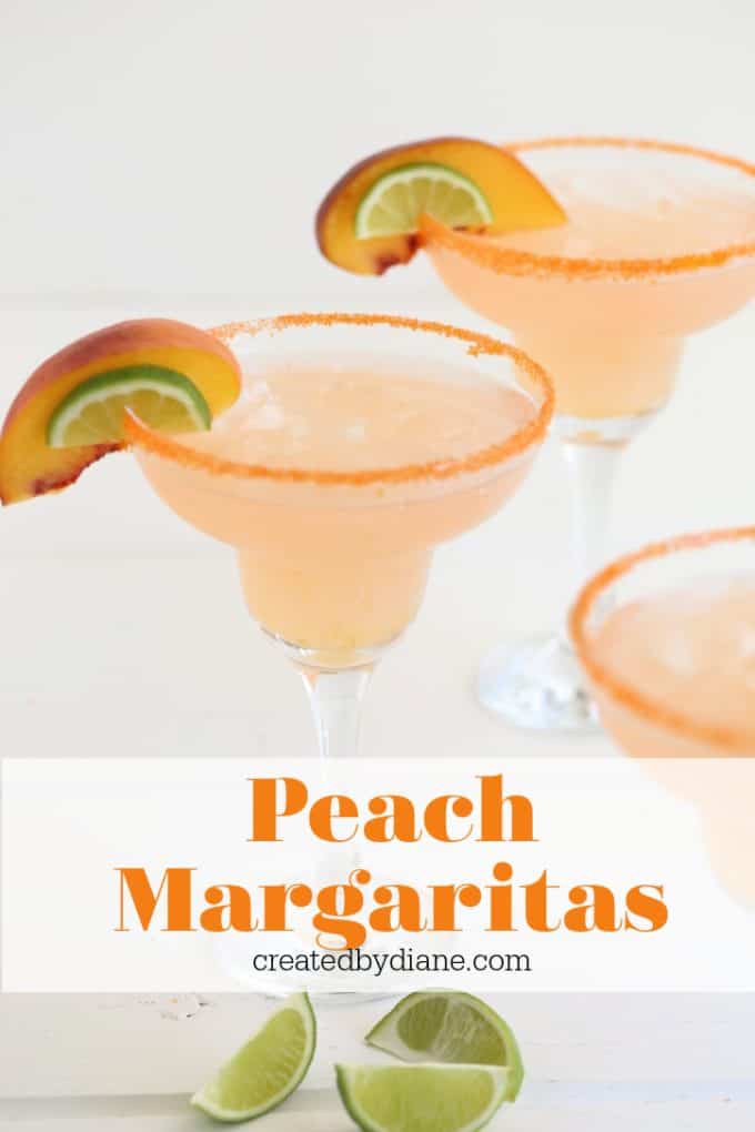 peach margaritas createdbydiane.com