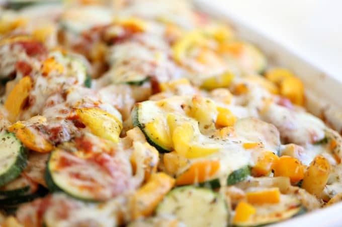 zucchini baked ziti @createdbydiane