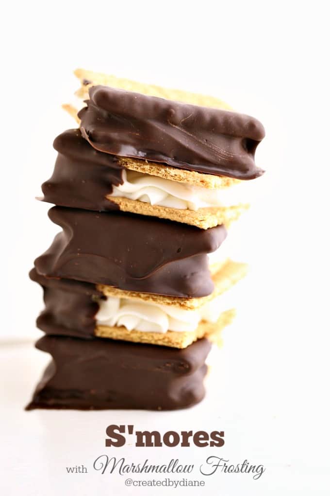 S'mores with Marshmallow Frosting Created by Diane