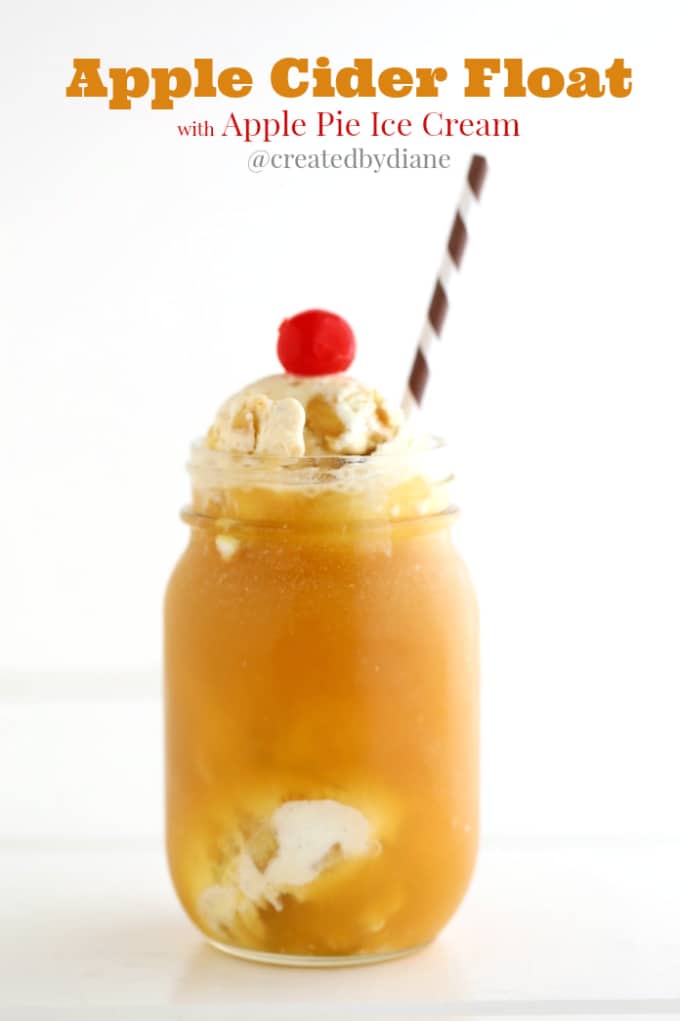 apple-cider-float-with-apple-pie-ice-cream-createdbydiane