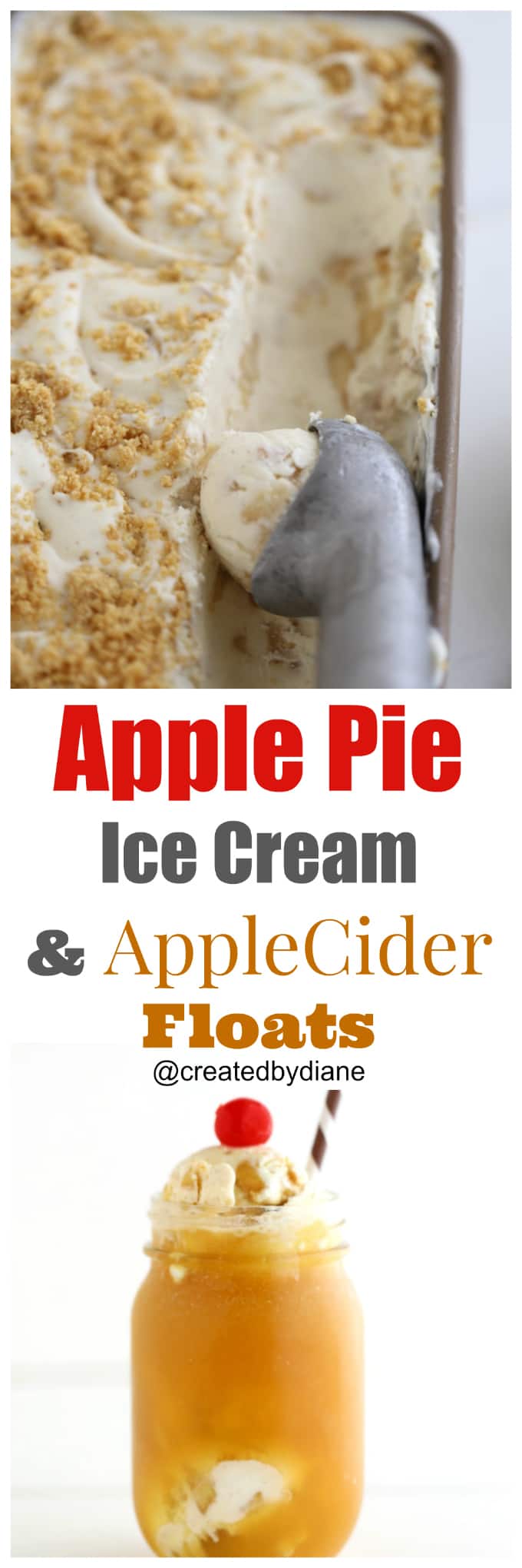 apple-pie-ice-cream-recipe-with-apple-cider-floats-createdbydiane