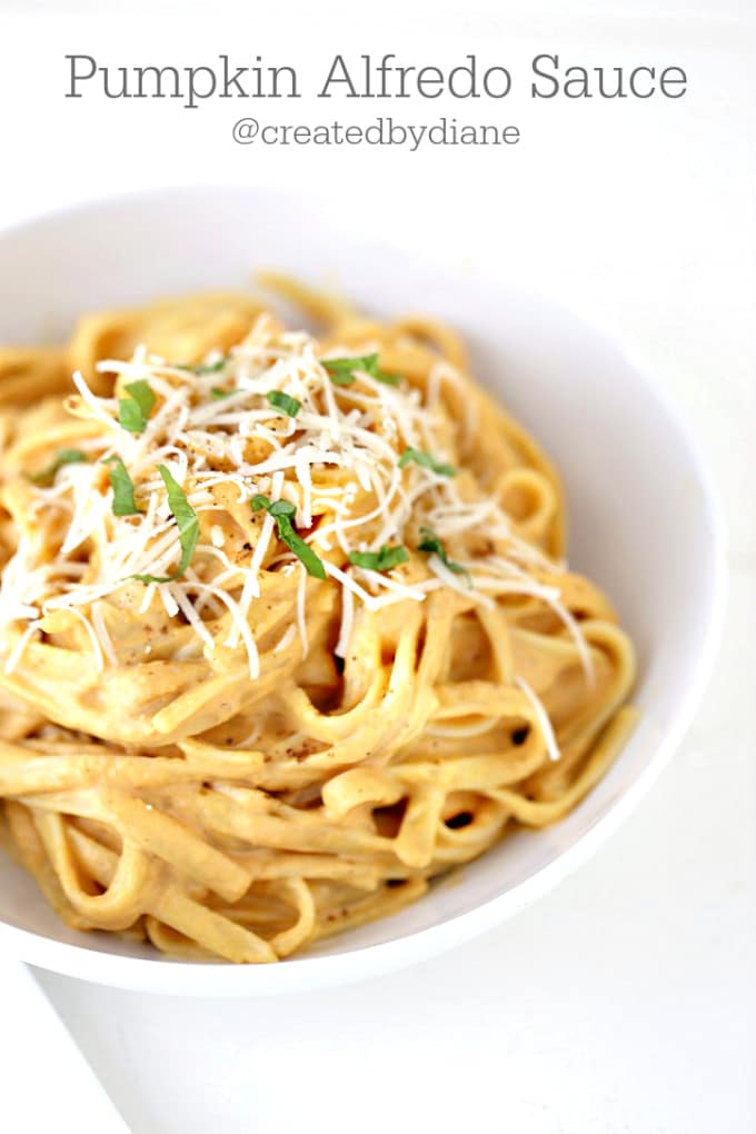 Pumpkin Alfredo Sauce