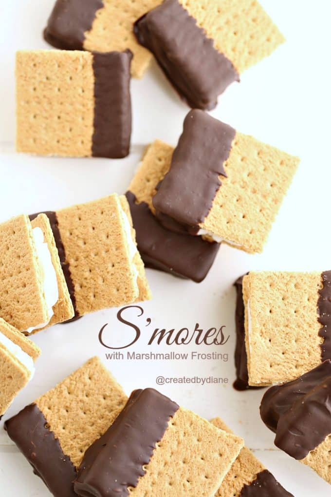 smores-with-marshmallow-frosting-createdbydiane-copy