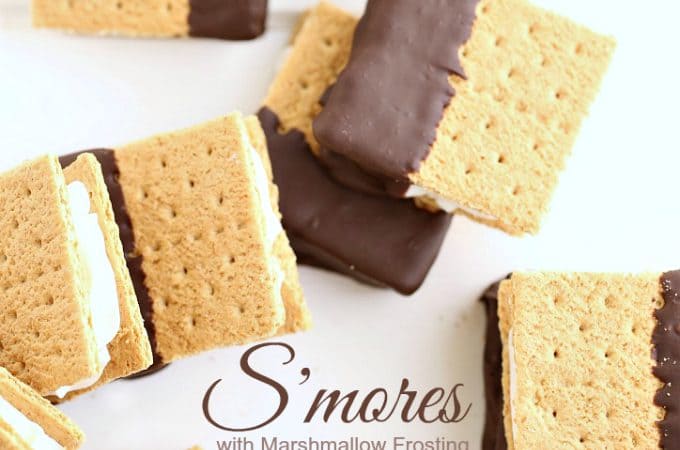 smores-with-marshmallow-frosting-createdbydiane-copy