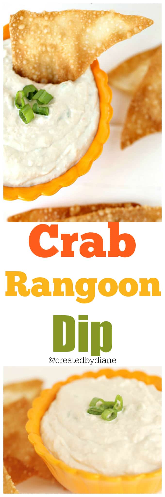 crab rangoon dip @createdbydiane