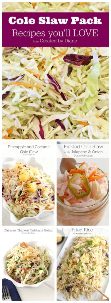 cole slaw recipes @createdbydiane