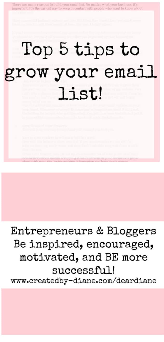 top-5-tips-to-grow-you-email-list-for-entrepreneurs-and-bloggers