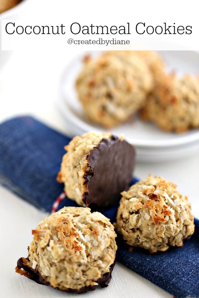 Coconut Oatmeal Cookies