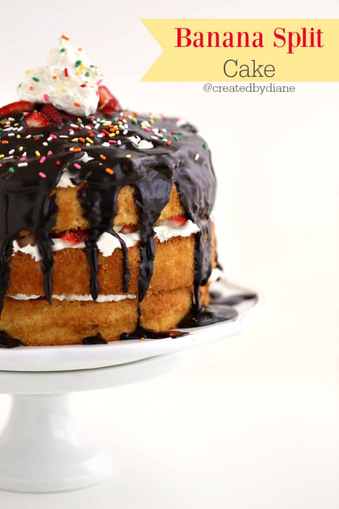 Banana Split Cake