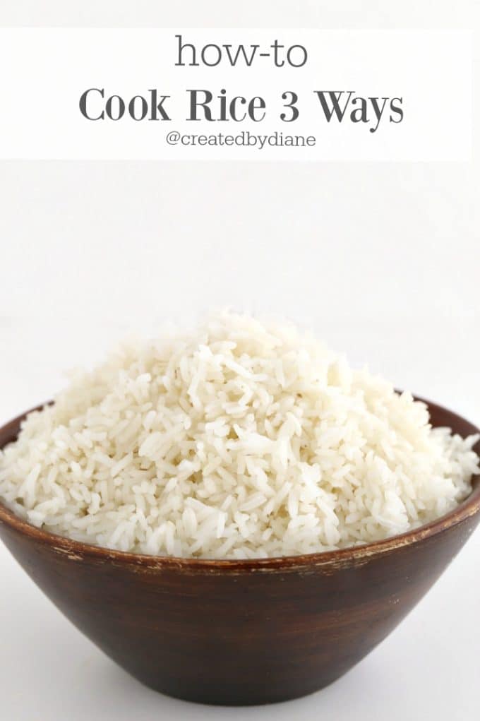 How to cook rice: 3 ways 