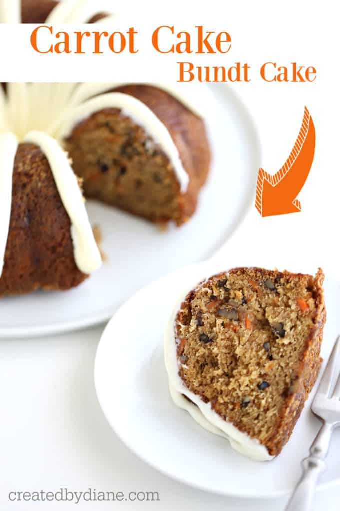 carrot bundt cake createdbydiane.com