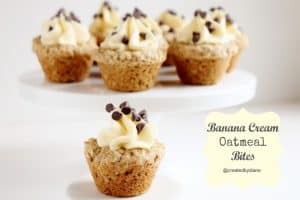 Banana Cream Oatmeal Bites @createdbydiane.jpg