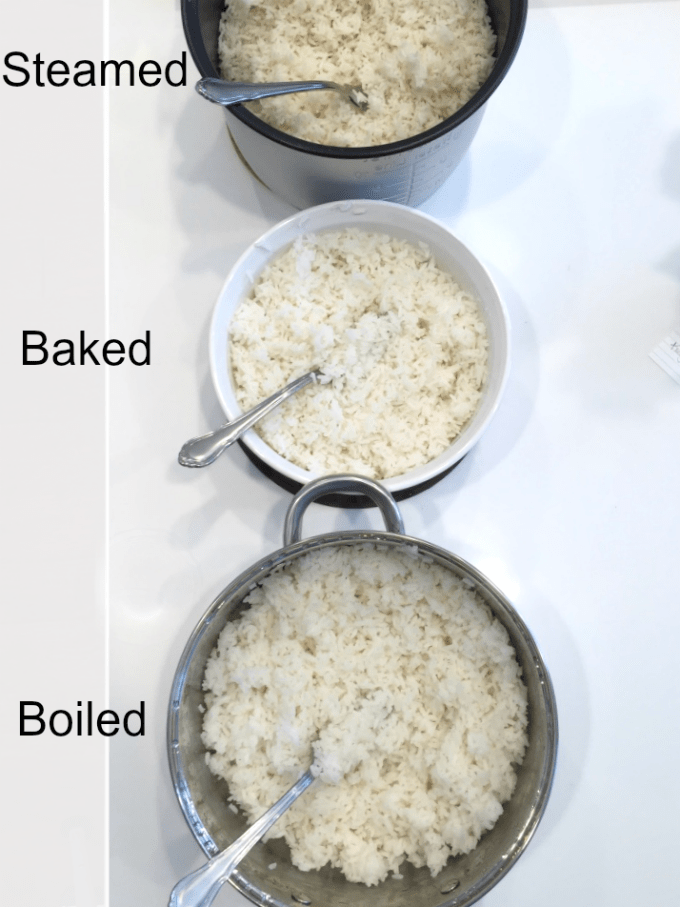 baked rice, boiled rice, steamed rice how to @createdbydiane