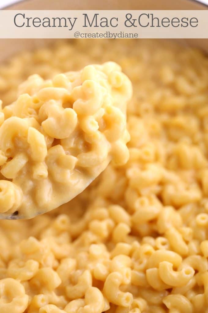 creamy mac and cheese recipe @createdbydiane