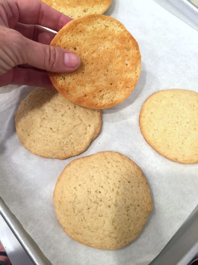 easy soft baked sugar cookie @createdbydiane