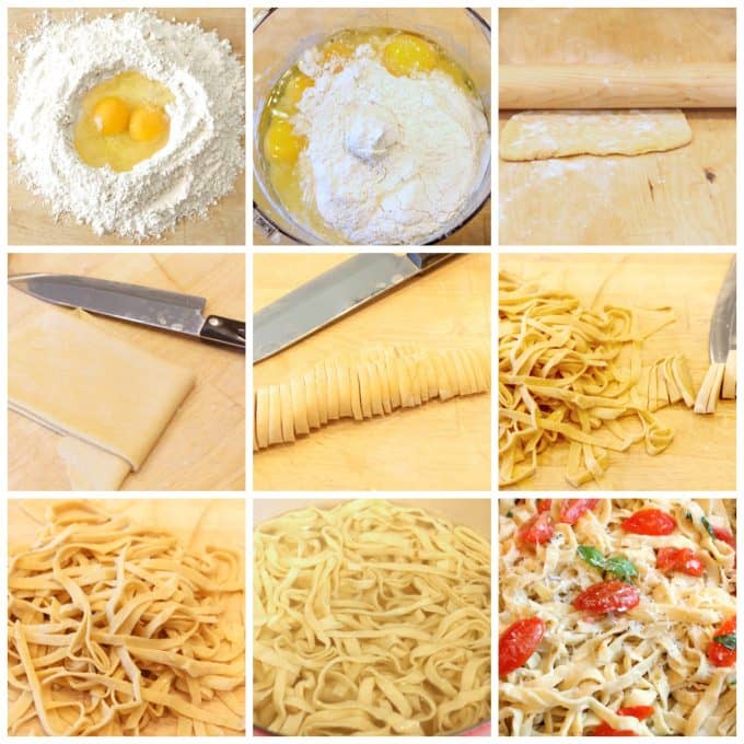 homemade pasta step by step instructions @createdbydiane