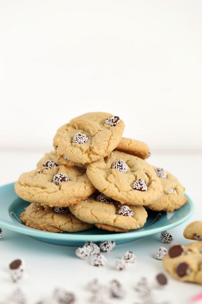 snowcap candy in cookies @createdbydiane