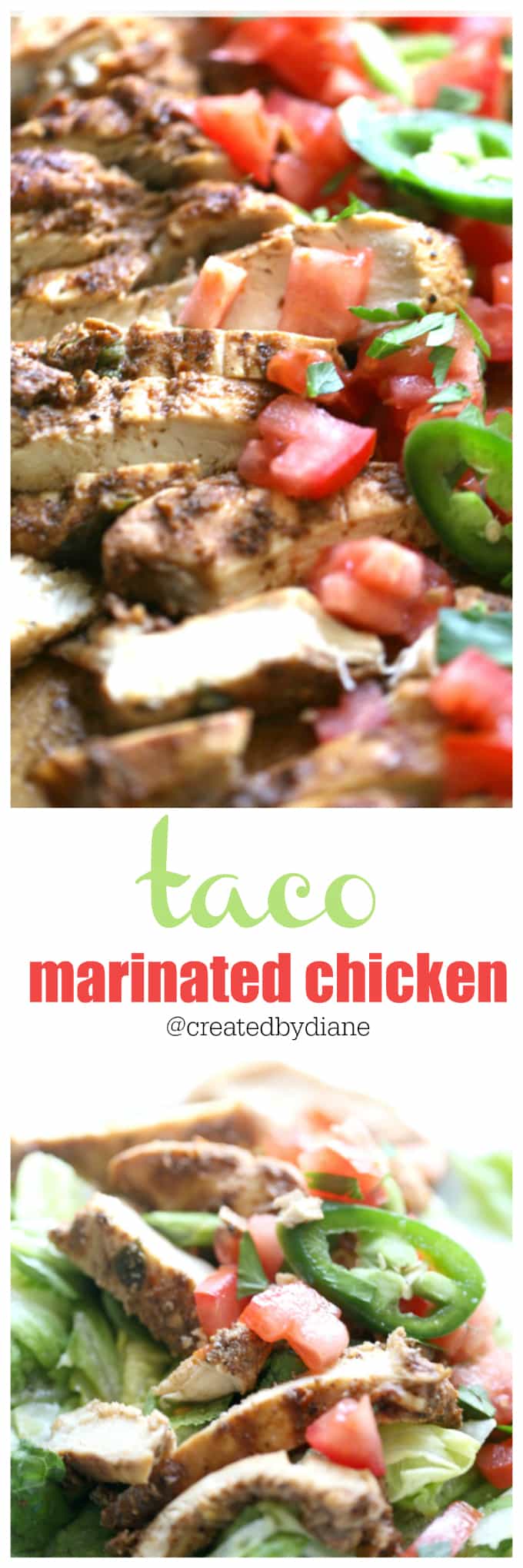 taco marinade recipe taco chicken, @createdbydiane