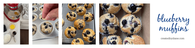 blueberry muffin recipe createdbydiane.com