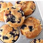 the best blueberry muffins @createdbydiane