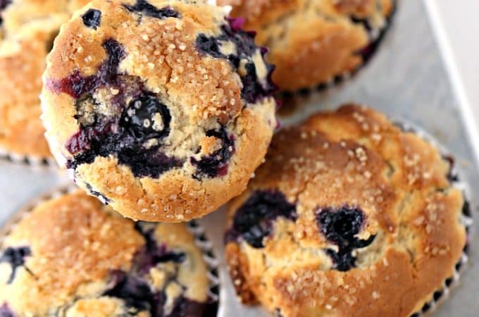 the best blueberry muffins @createdbydiane