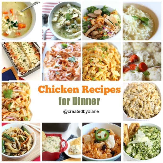 chicken recipes for dinner | Created by Diane