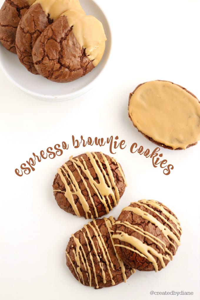 Espresso Brownie Cookies