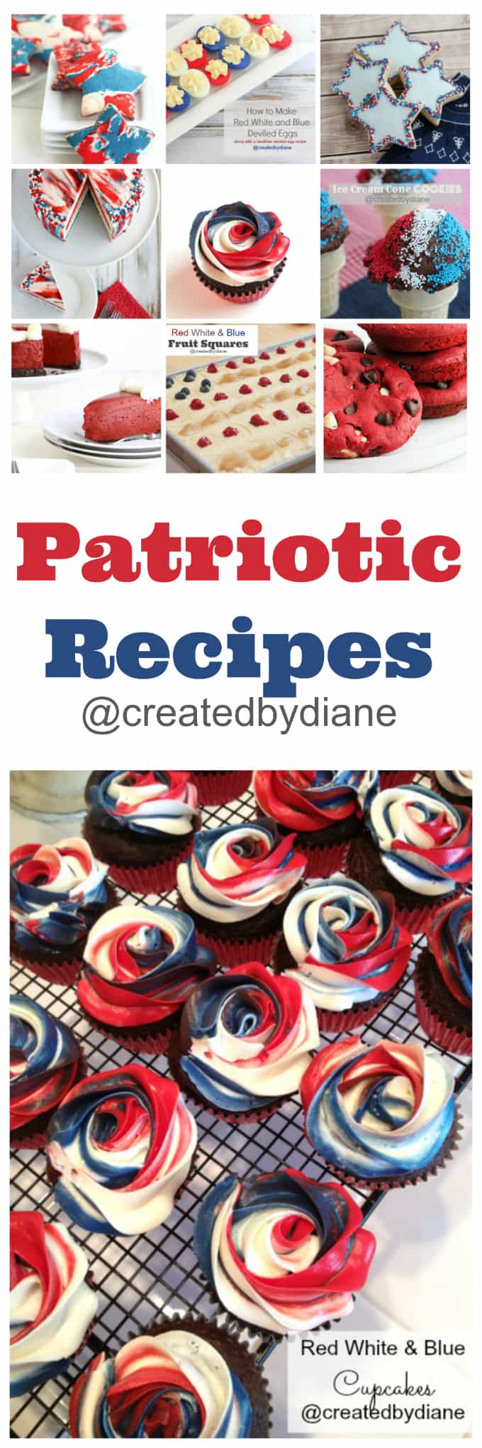 patriotic recipes from @createdbydiane