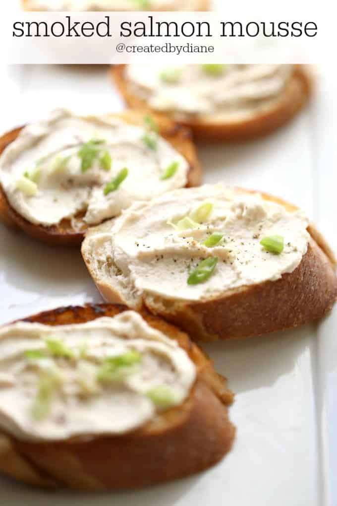 smoked salmon mousse recipe @createdbydiane