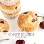 cherry muffin recipe @createdbydiane