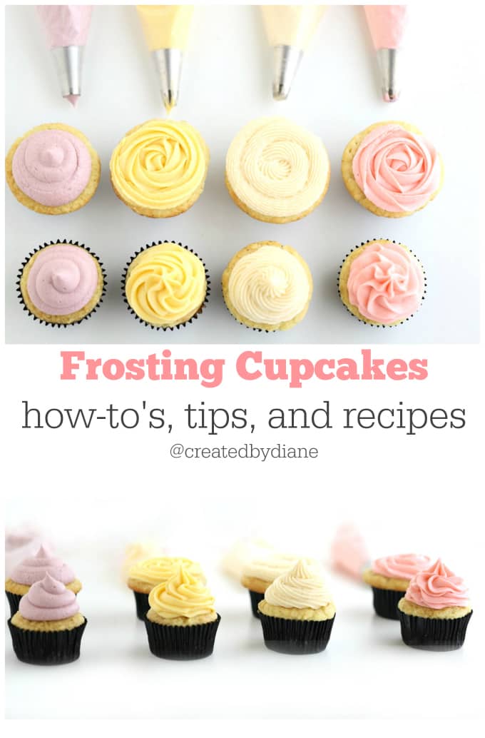 frosting cupcakes