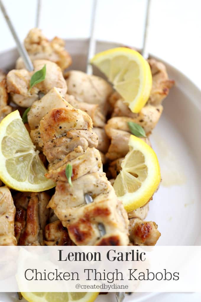 Lemon Garlic Chicken Thighs