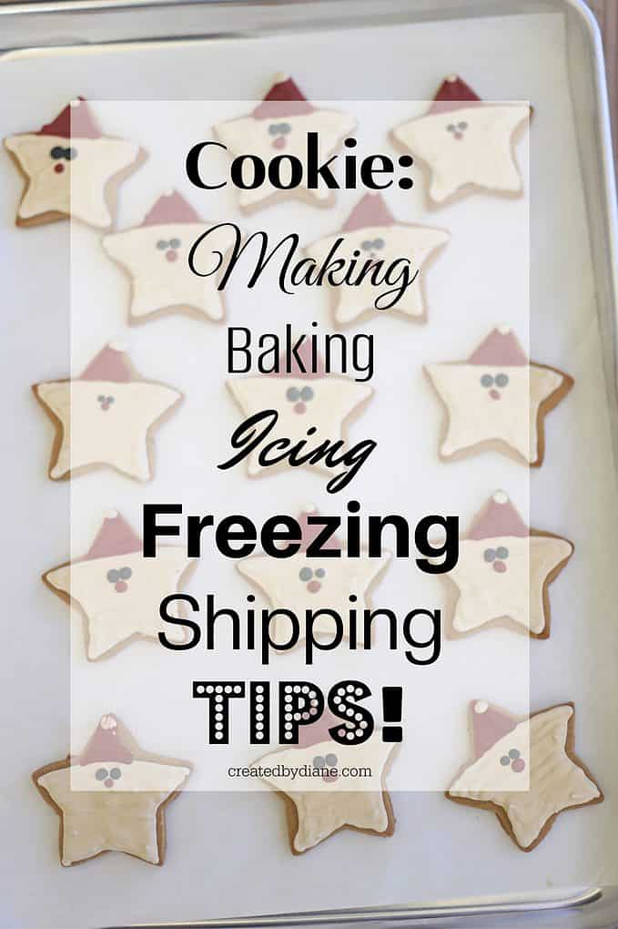 star gingerbread cookies with icing to look like santa cookies