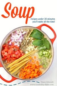 20 recipes for soup that are ready in 30 minutes @createdbydiane